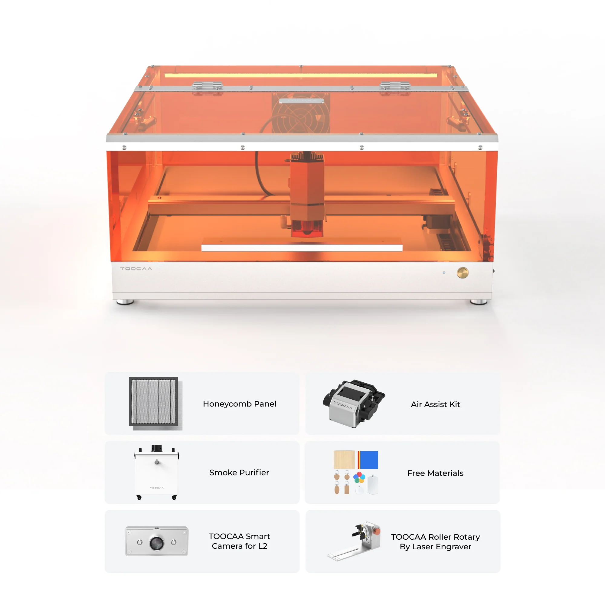 TOOCAA L2 Desktop Laser Engraver & Cutter - Image 7
